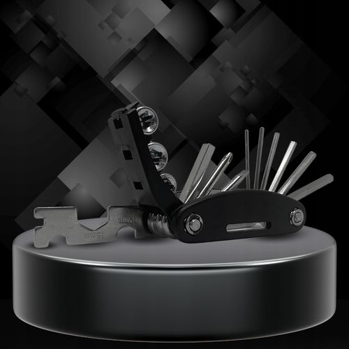 ZESTAW KLUCZY NARZĘDZI ROWEROWYCH MULTITOOL 16w1 na Arena.pl
