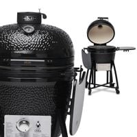 Grill Ceramiczny Węglowy Gazowy KOLER Kamado EG22-GAS grill ogrodowy 56cm