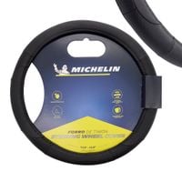 MICHELIN Pokrowiec na kierownicę "M" 36,8-39,4 cm, czarny