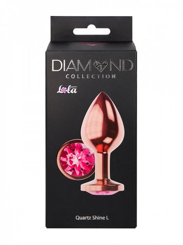Plug-Butt Plug Diamond Quartz Shine L Rose Gold na Arena.pl