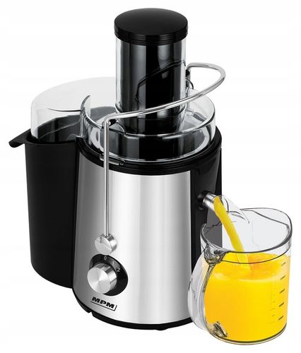 Sokowirówka wysokoobrotowa do owoców i warzyw srebrny/szary MPM na Arena.pl