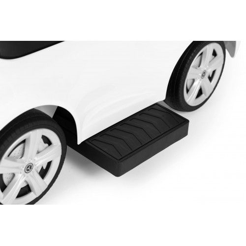 JEŹDZIK PCHACZ MERCEDES C CLASS DLA DZIECI BIAŁY Z BARIERKĄ na Arena.pl