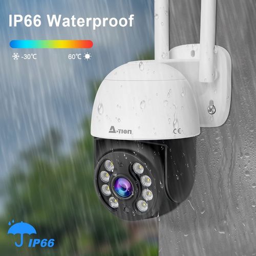 KAMERA WIFI IP SMART ZEWNĘTRZNA OBROTOWA FULL HD 4MP 2K ZOOM 4x DETEKCJA na Arena.pl