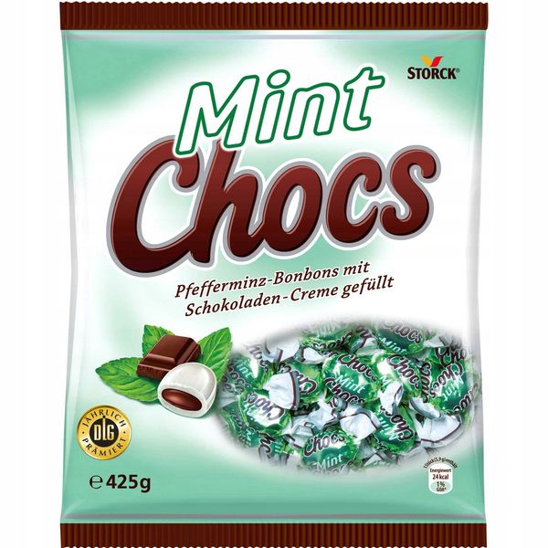 Cukierki Mint Chocs Storck 425g zdjęcie 1