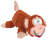 Maskotka z piszczałką dla psa - pluszowa zabawka Szympans Rozmiar M 27cm