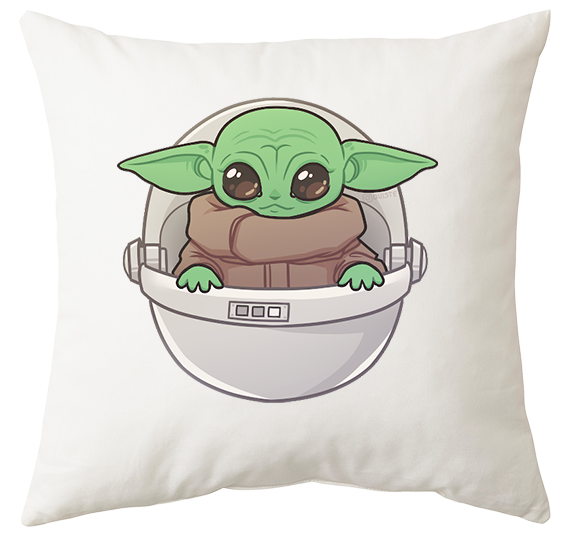 Poduszka Baby Yoda zdjęcie 1