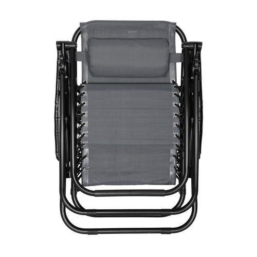 Krzesło leżak grawitacyjny Szary na Arena.pl