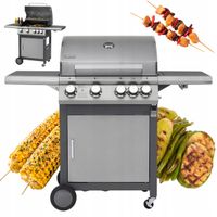 Grill gazowy ogrodowy 4-palnikowy TEPRO Rockland
