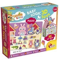 lisciani carotina baby logic 3d zabawki 2543