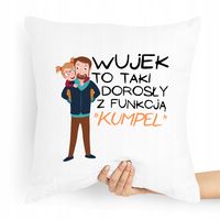 Poduszka Dla Wujka Dorosły Z Funką Kumpel Z Nadrukiem Ze Zdjęciem