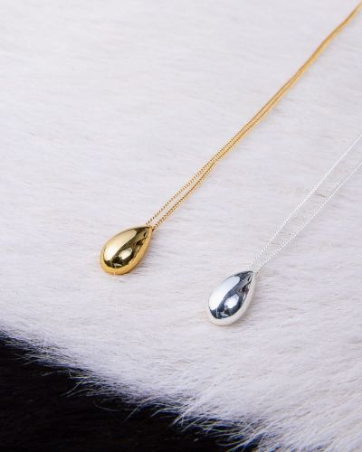 posrebrzany naszyjnik z łezką z kolekcji oliwciaks (c24/wio/17ag) na Arena.pl