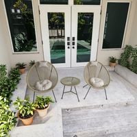 Zestaw Mebli Ogrodowych KOKON ACAPULCO na Balkon Taras Ogród PODUCHY GRATIS
