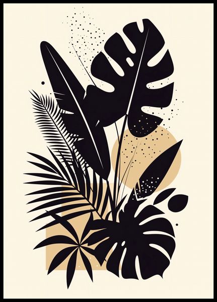 Plakat 64x90cm Tropikalny Raj zdjęcie 2