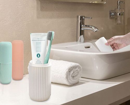 Pojemnik Podróżny Etui Szczoteczkę Pastę Do Zębów na Arena.pl