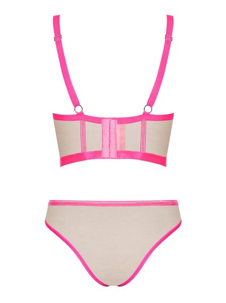 Nudelia top i figi różowe - Obsessive S/M zdjęcie 4