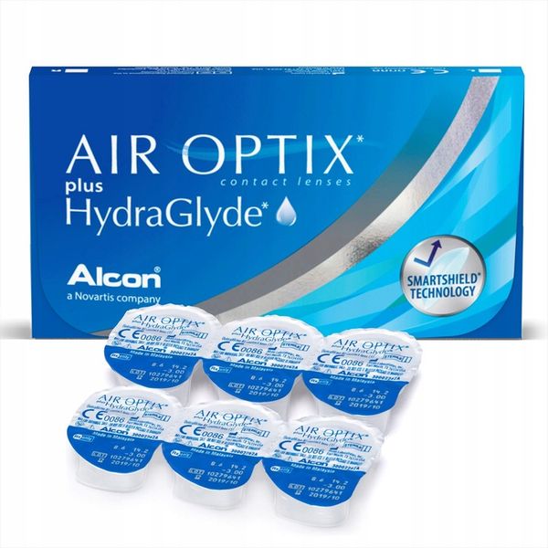 Air Optix Plus HydraGlyde, 3 szt. -2,50 zdjęcie 8