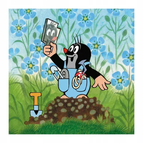 Krecik - 335257 Puzzle Krecik 3x55 elementów na Arena.pl