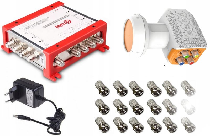 Multiswitch Corab 5/8 5 wejść 8 wyjść zdjęcie 9