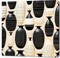 Obraz 90x90cm Monochromatyczna Harmonia