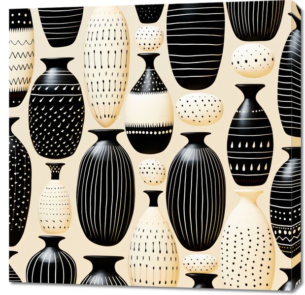 Obraz 90x90cm Monochromatyczna Harmonia zdjęcie 1