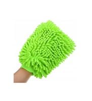 RĘKAWICA MIKROFIBRA DO CZYSZCZENIA MYCIA SAMOCHODU AUTA ZIELONA