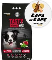 Tasty Dogs Life JUNIOR M&L z wołowiną 12 kg
