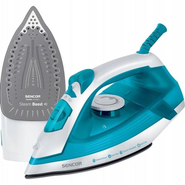 Żelazko parowe Sencor 2800BL 1600W ceramiczna stopa zdjęcie 1