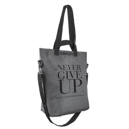 Torba Cargo Never give up + Gratis HPBA szara na Arena.pl