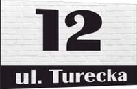 Tabliczka adresowa Numer domu Tablica adres posesji Metal ALUMINIUM 20x15