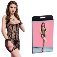 Bielizna Erotyczna, Mini Sukienka Odsłania Biust