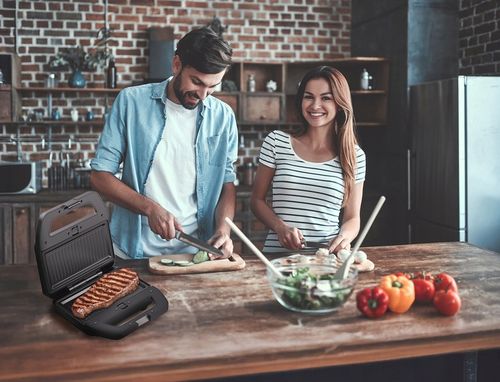 OPIEKACZ UNIWERSALNY 4w1 ORZESZKI TOSTY SANDWICH GOFRY GRILL MOCNY na Arena.pl