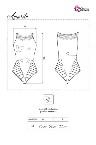 Body Amarila rozmiar - S/L zdjęcie 6