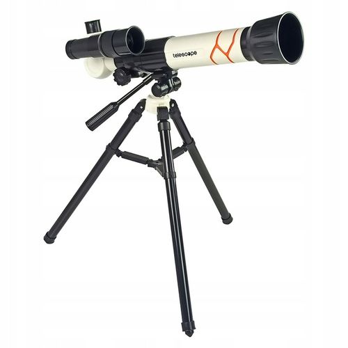 Teleskop dla dzieci na statywie edukacyjny naukowy z uchwytem na telefon na Arena.pl