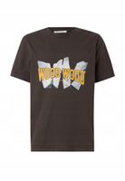 WOOD WOOD BOBBY ARCHROCK - T-shirt z nadrukiem rozmiar XS