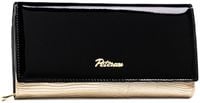 portfel damski ptn lj-42100-0674 black-gold