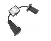 ADAPTER PRZEJŚCIÓWKA PRZYCZEPY 7 NA 13PIN ROZDZIELENIE PRZEWODU ŚWIATŁA TYL