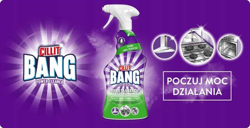 cillit bang power cleaner tłuszcz i smugi 750ml spray na Arena.pl
