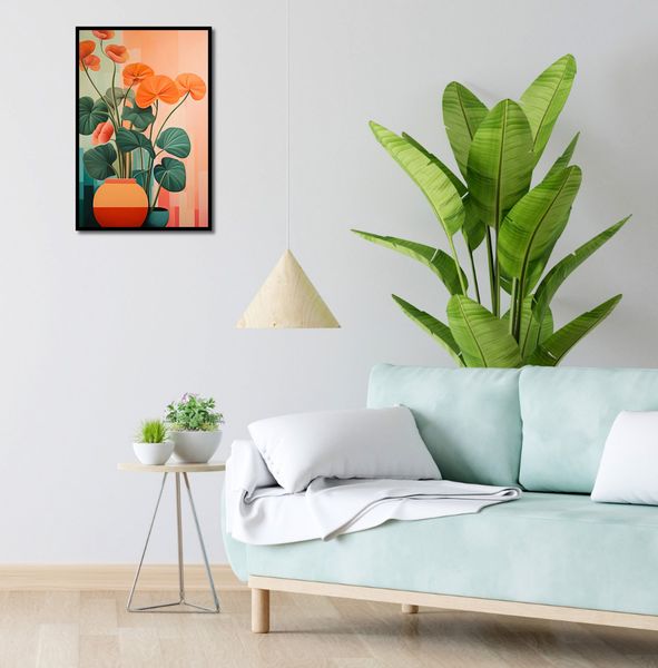 Plakat 40x60cm Kwiatowa Harmonia zdjęcie 4