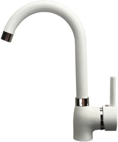 Zlewozmywak jednokomorowy FRENIT 12 biały + bateria NOON na Arena.pl