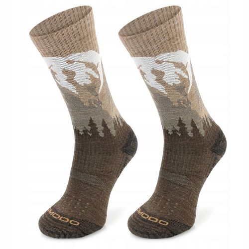 Przejściowe termiczne skarpety trekkingowe 38% merynosa jesień-zima Comodo na Arena.pl