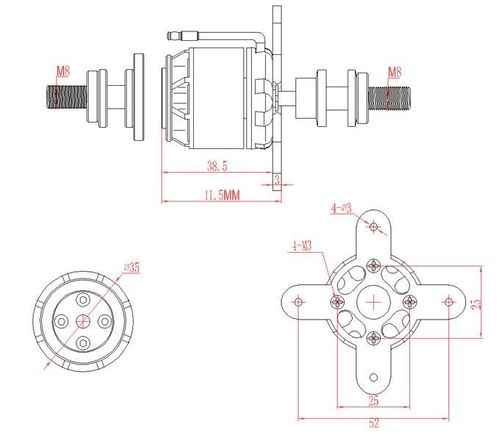 Silnik EMAX GT2815/05 1500KV na Arena.pl