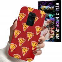 ETUI CASE DO XIAOMI NOTE 9 PRO - PIZZA DAMSKIE WZORY PĄCZKI PIANKI PLECKI