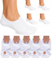 5x STOPKI DAMSKIE niskie krótkie BAMBUSOWE miękkie SKARPETKI zapachowe