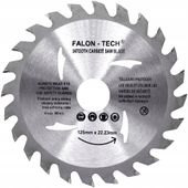 TARCZA PIŁA DO DREWNA 125 mm x 22,2 TARCZA WIDIOWA NA SZLIFIERKĘ 24 ZĘBY