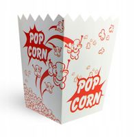 Pudełko kartonik na PopCorn 7x11.5x9 0.5L 100sztuk