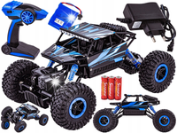 Samochód RC ROCK CRAWLER 2.4GHz 1:18 Niebieski