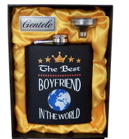 Elegancka Piersiówka Ze Stali Nierdzewnej Gentelo 210 Ml