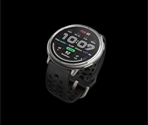 Smartwatch Amazfit Active 2 AMOLED GPS AI 5ATM Czarny na Arena.pl