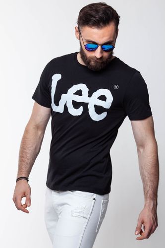 LEE LOGO TEE BLACK L64CAI01 M na Arena.pl