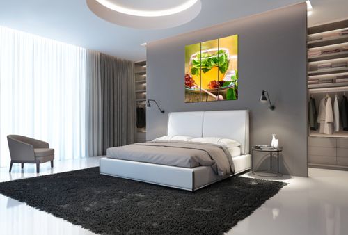 Obraz Płótno 90X80 Herbatka Miętowa na Arena.pl